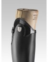 STIVALE DA EQUITAZIONE IN PELLE NERA MODELLO MARILYN - Unisex